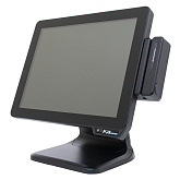 Сенсорный POS-моноблок POSCenter POS200 (15", PCAP, J3455, RAM 4Gb, SSD 128Gb, MSR) без ОС