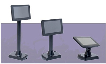 Дисплей покупателя Poscenter L716, цветной, 1024*600, USB, черный