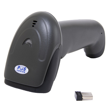 Беспроводной сканер штрихкода Poscenter 2D BT / USB адаптер 2,4 GHz