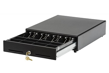 Денежный ящик Platform PF 3540, автомат, черный